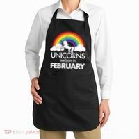 Unicorns Are Born in February  Apron thumb 2