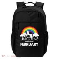 Unicorns Are Born in February  Backpack thumb 0