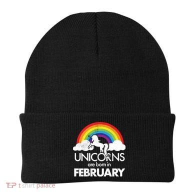 Unicorns Are Born in February  Beanie