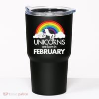 Unicorns Are Born in February  Tumbler thumb 0