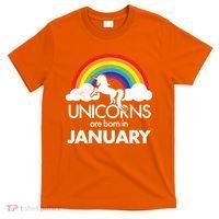 Unicorns Are Born in January T-Shirt thumb 0