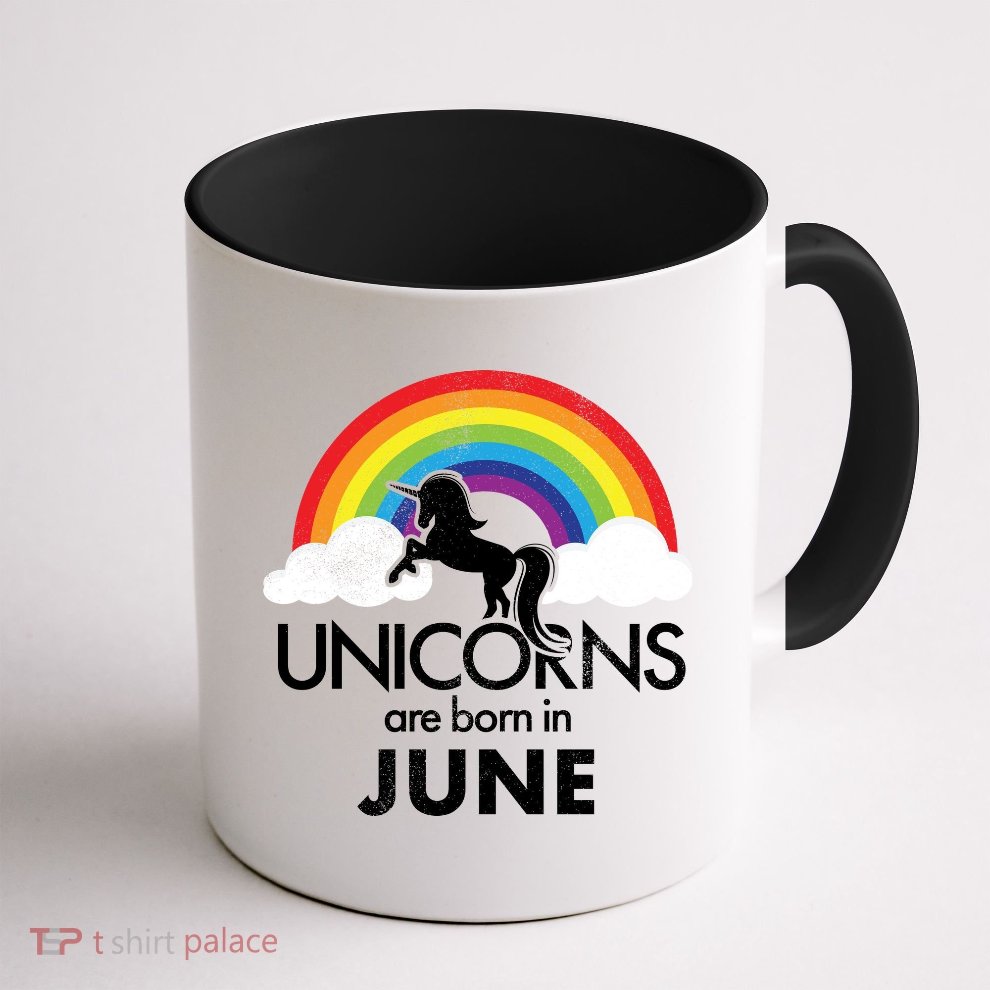 Unicorns Are Born in June Coffee Mug