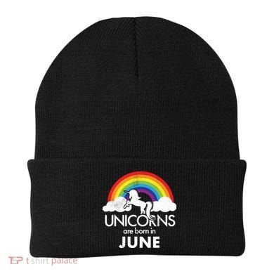 Unicorns Are Born in June Beanie