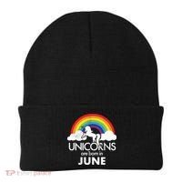 Unicorns Are Born in June Beanie thumb 0