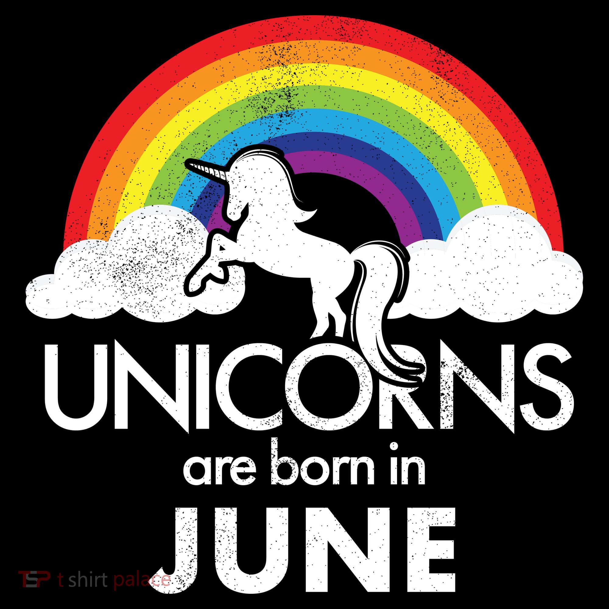 Unicorns Are Born in June Women's Hoodie