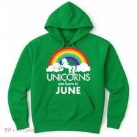 Unicorns Are Born in June Hoodie thumb 0