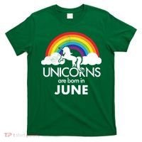Unicorns Are Born in June T-Shirt thumb 0