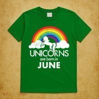 Unicorns Are Born in June T-Shirt thumb 5