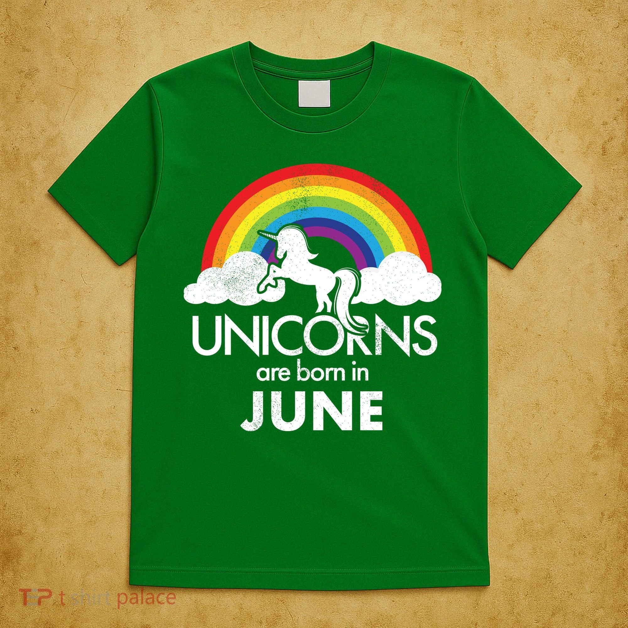 Unicorns Are Born in June T-Shirt