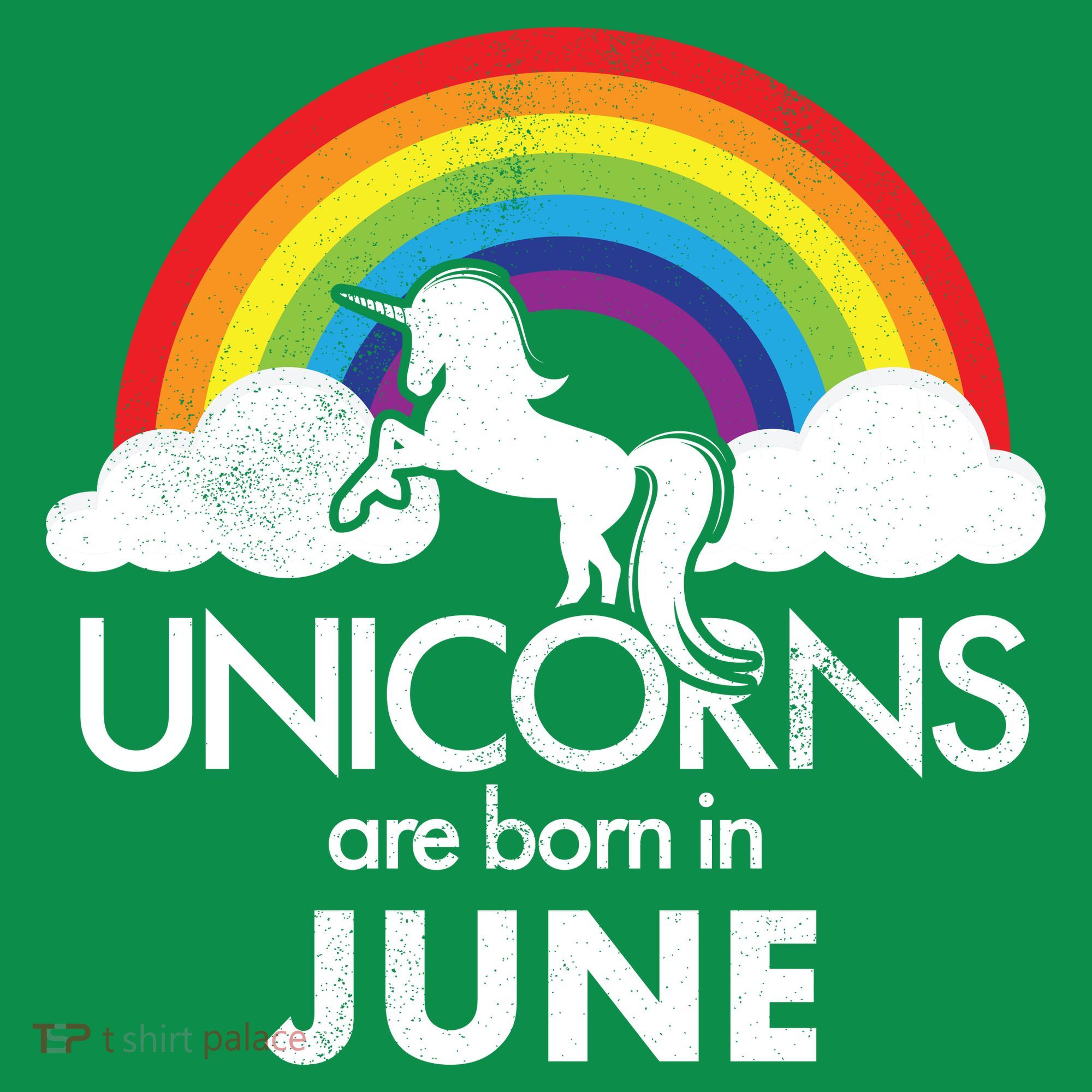 Unicorns Are Born in June Coaster