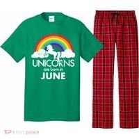 Unicorns Are Born in June Pajama Set thumb 0
