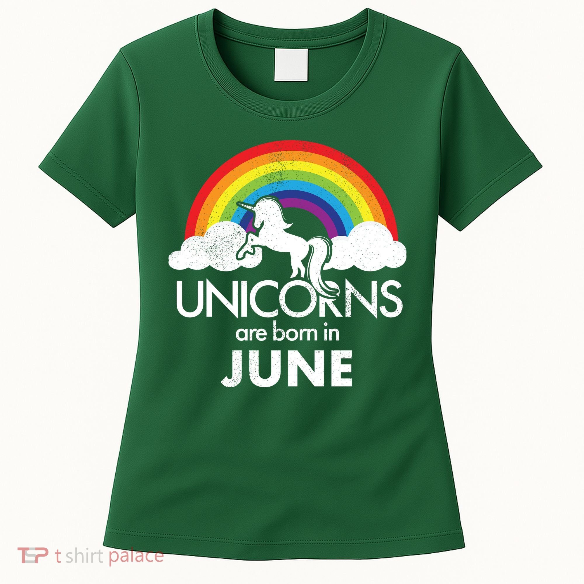 Unicorns Are Born in June Women's T-Shirt