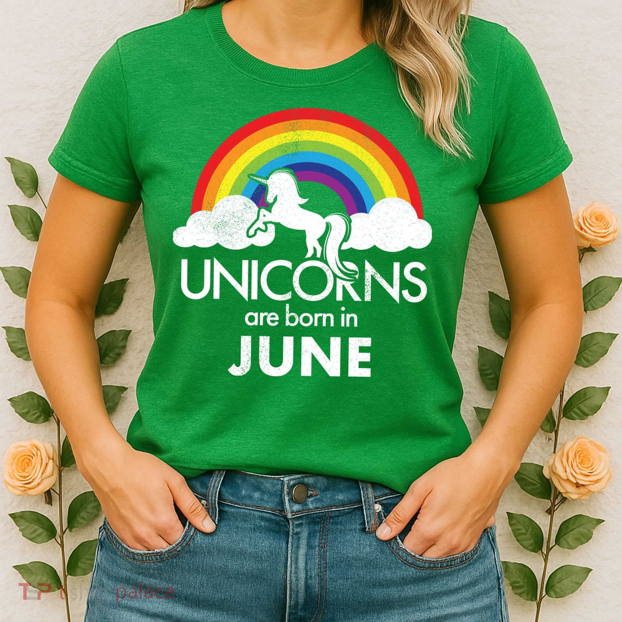 Unicorns Are Born in June Women's T-Shirt
