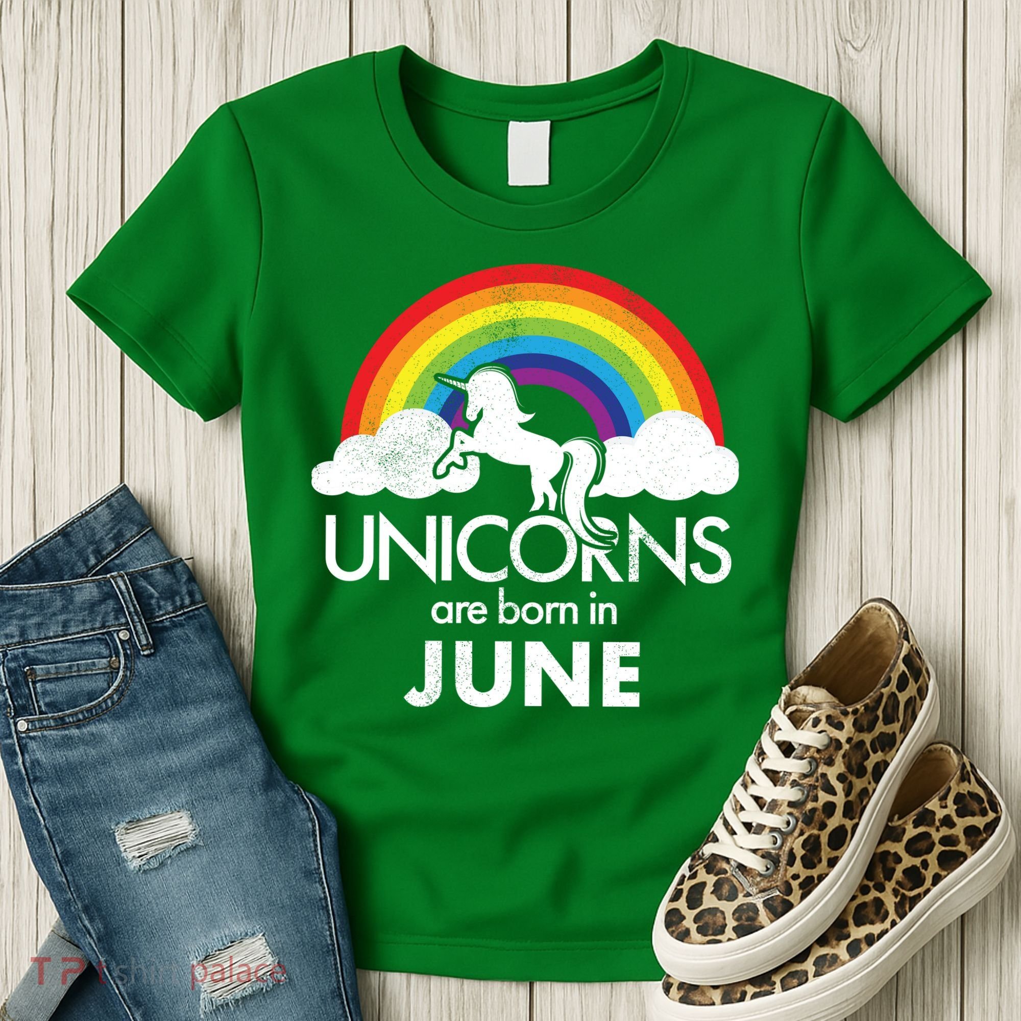Unicorns Are Born in June Women's T-Shirt