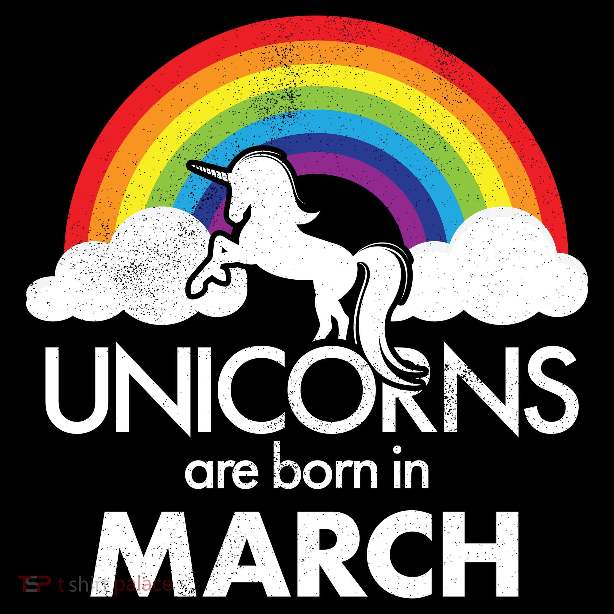 Unicorns Are Born in March Ornament