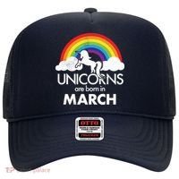 Unicorns Are Born in March Hat thumb 0
