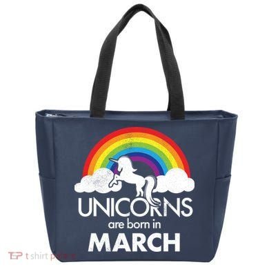 Unicorns Are Born in March Tote Bag