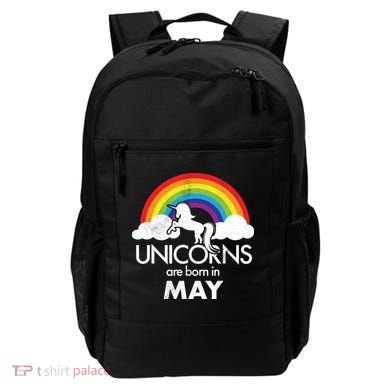 Unicorns Are Born in May Backpack