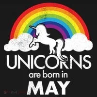 Unicorns Are Born in May Bucket Hat thumb 4