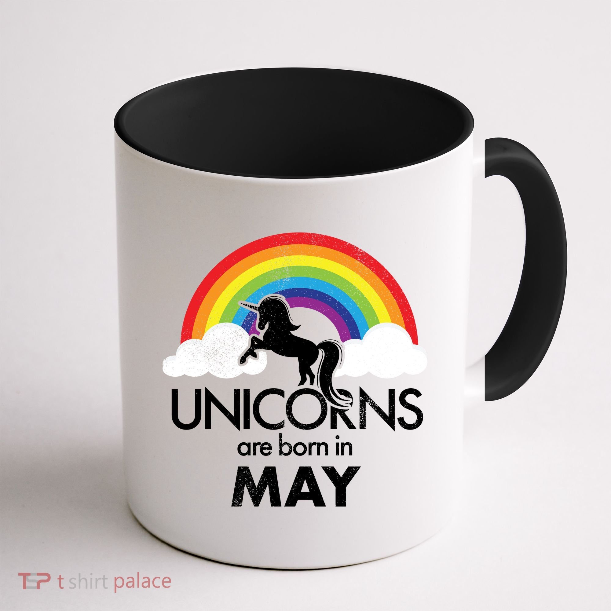 Unicorns Are Born in May Coffee Mug