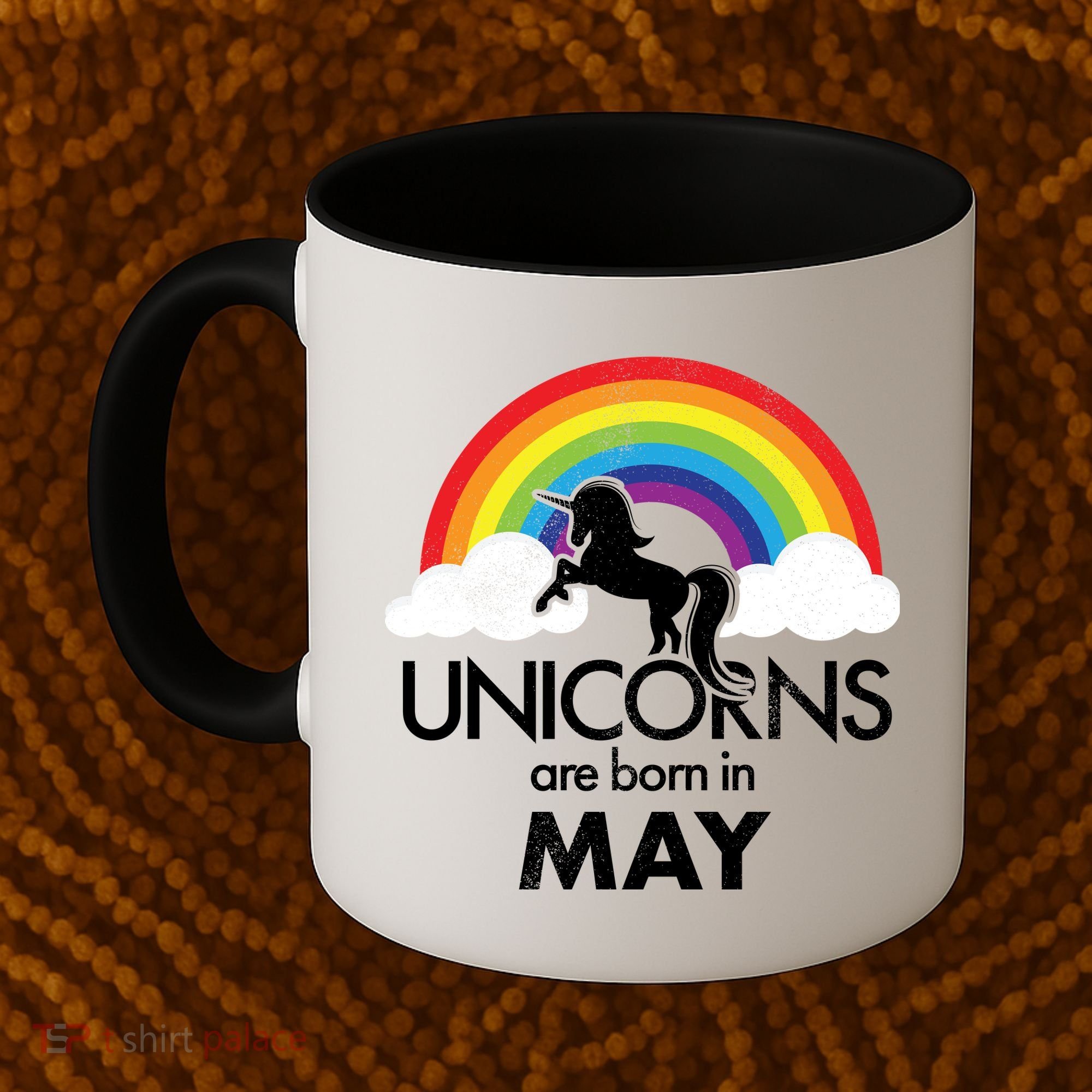 Unicorns Are Born in May Coffee Mug