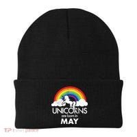 Unicorns Are Born in May Beanie thumb 0