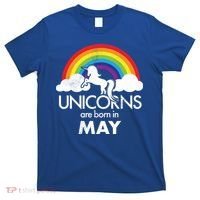 Unicorns Are Born in May T-Shirt thumb 0