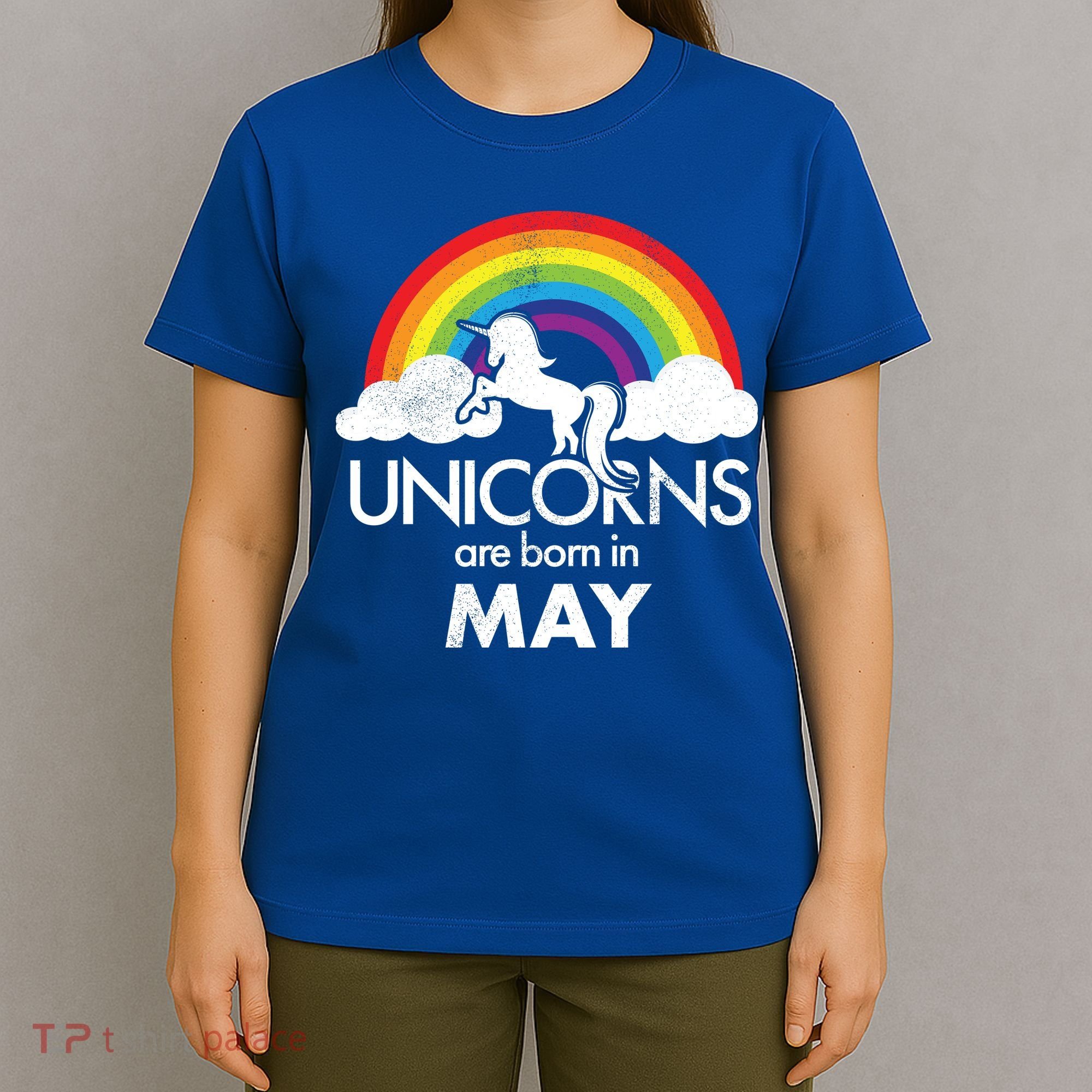 Unicorns Are Born in May T-Shirt