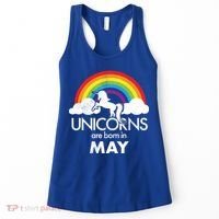 Unicorns Are Born in May Women's Tank Top thumb 0