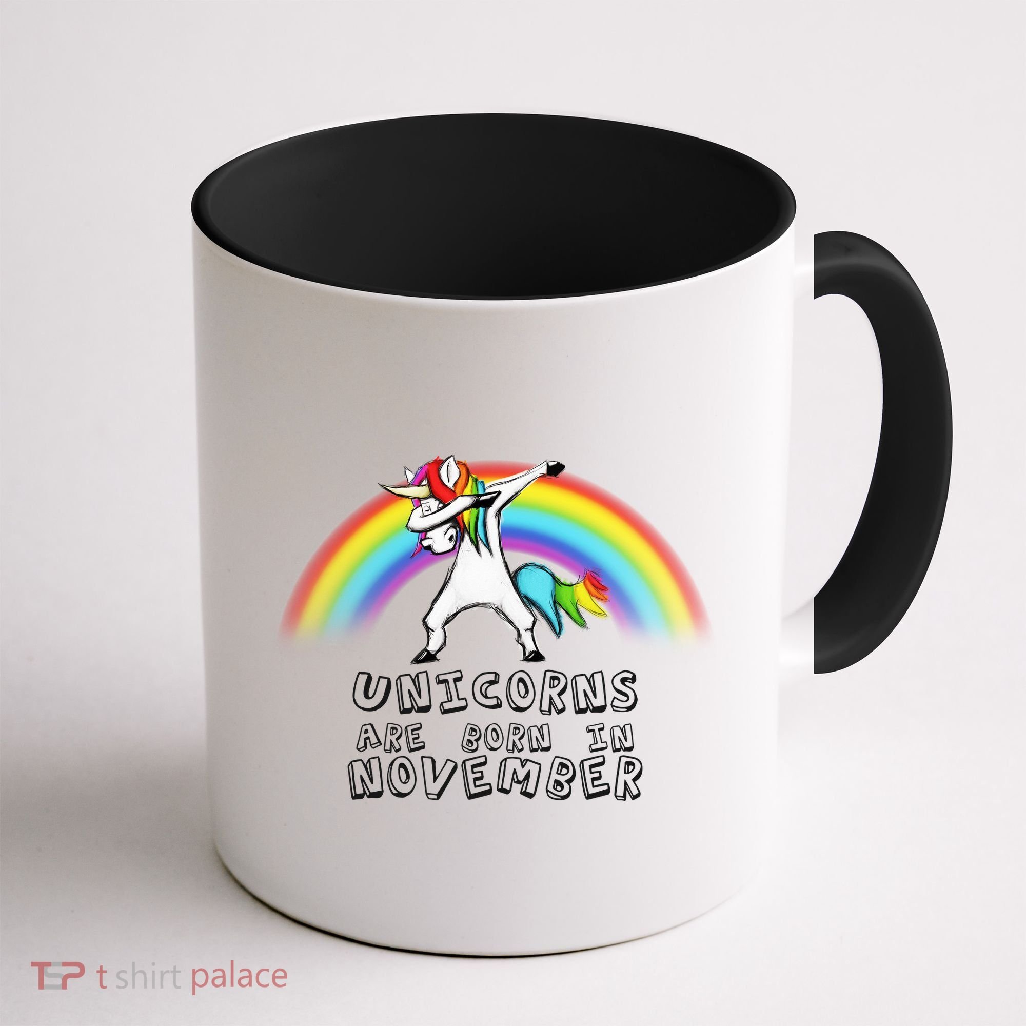 Unicorns Are Born In November Coffee Mug