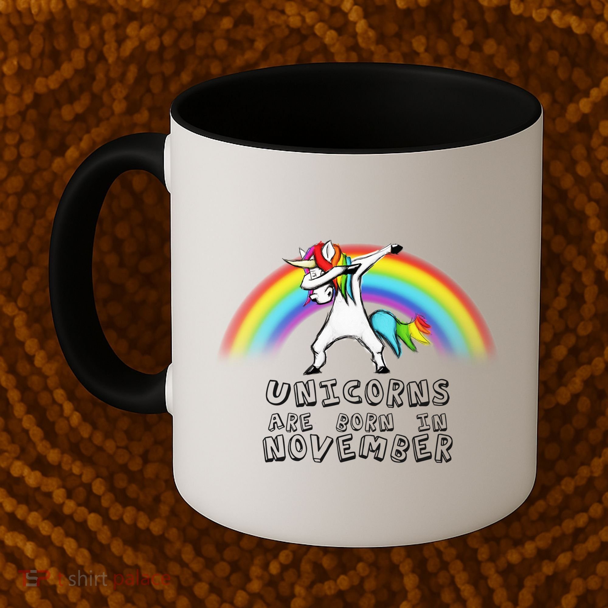 Unicorns Are Born In November Coffee Mug