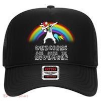 Unicorns Are Born In November Hat thumb 0