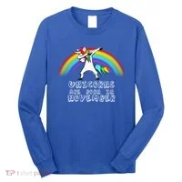 Unicorns Are Born In November Long Sleeve Shirt thumb 0