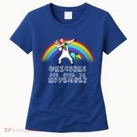 Unicorns Are Born In November Women's T-Shirt thumb 0