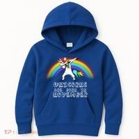 Unicorns Are Born In November Kids Hoodie thumb 0