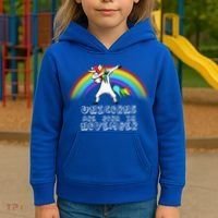 Unicorns Are Born In November Kids Hoodie thumb 3