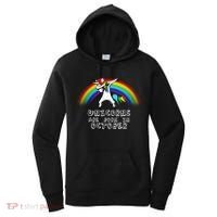 Unicorns Are Born In October Birthday Women's Hoodie thumb 0