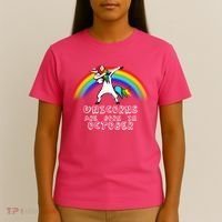 Unicorns Are Born In October Birthday T-Shirt thumb 4