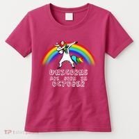 Unicorns Are Born In October Birthday Women's T-Shirt thumb 0
