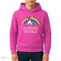 Unicorns Are Born In October Birthday Kids Hoodie thumb 4