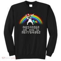 Unicorns Are Born In September Birthday Sweatshirt thumb 0