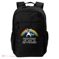 Unicorns Are Born In September Birthday Backpack thumb 0