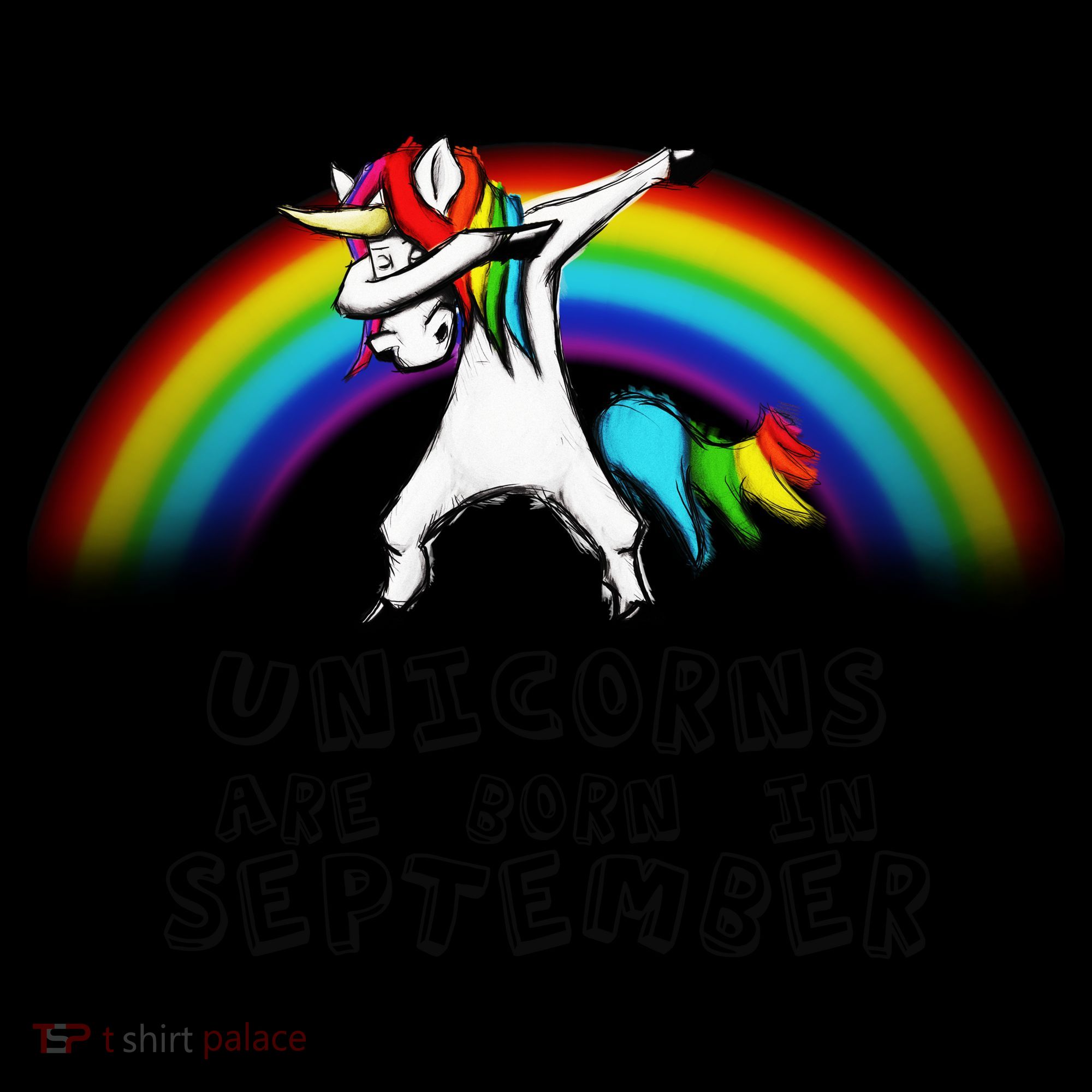 Unicorns Are Born In September Birthday Coffee Mug