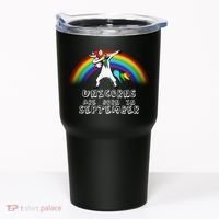 Unicorns Are Born In September Birthday Tumbler thumb 0