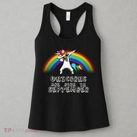 Unicorns Are Born In September Birthday Women's Tank Top thumb 3
