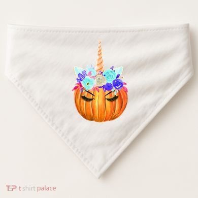 Unicron Pumpkin USA-Made Doggie Bandana