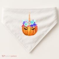 Unicron Pumpkin USA-Made Doggie Bandana thumb 0