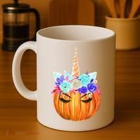 Unicron Pumpkin Coffee Mug thumb 4