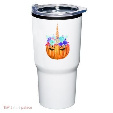 Unicron Pumpkin Tumbler