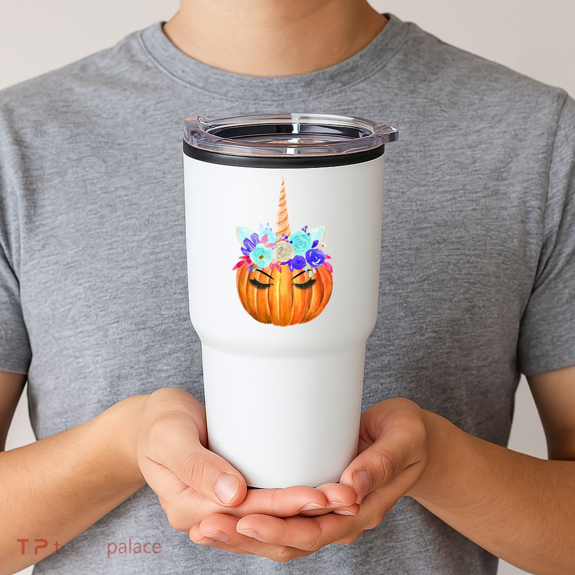 Unicron Pumpkin Tumbler